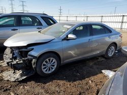 Salvage cars for sale at Elgin, IL auction: 2017 Toyota Camry LE