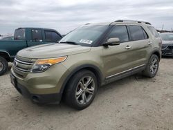 Salvage cars for sale at Indianapolis, IN auction: 2013 Ford Explorer Limited