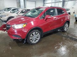 Salvage cars for sale at Ham Lake, MN auction: 2018 Buick Encore Preferred