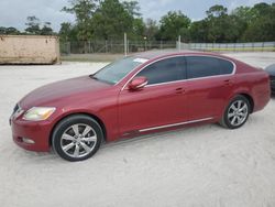 Salvage cars for sale at Fort Pierce, FL auction: 2008 Lexus GS 350