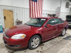 Chevrolet salvage cars for sale: 2011 Chevrolet Impala LT