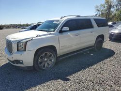 GMC salvage cars for sale: 2015 GMC Yukon XL Denali