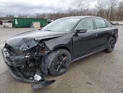 Salvage cars for sale at Ellwood City, PA auction: 2012 Volkswagen Passat SE