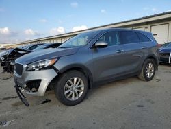 Salvage cars for sale at Louisville, KY auction: 2017 KIA Sorento LX