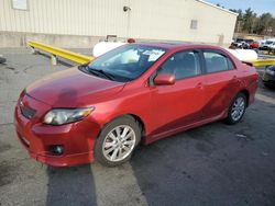 Salvage cars for sale from Copart Exeter, RI: 2010 Toyota Corolla Base