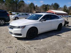 Salvage cars for sale at Mendon, MA auction: 2016 Chevrolet Impala LS