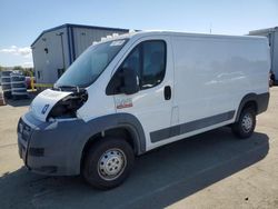 Salvage cars for sale at Vallejo, CA auction: 2017 Dodge RAM Promaster 1500 1500 Standard