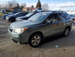 Carros con título limpio a la venta en subasta: 2015 Subaru Forester 2.5I