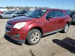 Chevrolet salvage cars for sale: 2010 Chevrolet Equinox LS