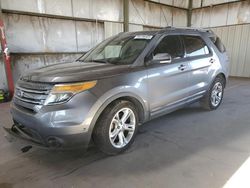 Salvage cars for sale at Phoenix, AZ auction: 2014 Ford Explorer Limited