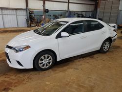 Carros salvage a la venta en subasta: 2014 Toyota Corolla L