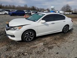 Salvage cars for sale at auction: 2017 Honda Accord EXL