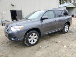 Salvage cars for sale at Seaford, DE auction: 2010 Toyota Highlander