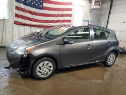 Salvage cars for sale at Lyman, ME auction: 2016 Toyota Prius C