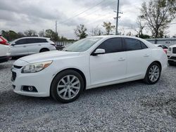 Salvage cars for sale at Riverview, FL auction: 2015 Chevrolet Malibu 2LT