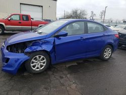 Salvage cars for sale at Woodburn, OR auction: 2013 Hyundai Accent GLS