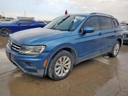 Salvage cars for sale at Grand Prairie, TX auction: 2019 Volkswagen Tiguan S