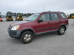 Salvage cars for sale at Dunn, NC auction: 2004 Honda CR-V LX