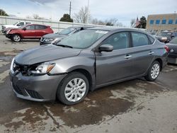 Salvage cars for sale at Littleton, CO auction: 2017 Nissan Sentra S