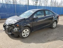 Salvage cars for sale at Moncton, NB auction: 2014 Chevrolet Sonic LT