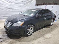 Salvage cars for sale at Candia, NH auction: 2014 Nissan Sentra S