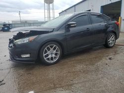 Salvage cars for sale at Chicago Heights, IL auction: 2015 Ford Focus SE