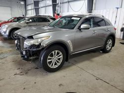 Salvage cars for sale at Ham Lake, MN auction: 2009 Infiniti FX35