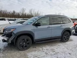 Salvage cars for sale at Leroy, NY auction: 2022 Honda Pilot Trailsport