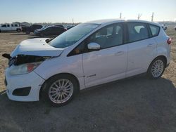 Salvage cars for sale at Houston, TX auction: 2014 Ford C-MAX SE