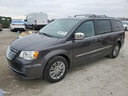 Salvage cars for sale at Indianapolis, IN auction: 2015 Chrysler Town & Country Touring L