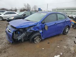 Salvage cars for sale at Chicago Heights, IL auction: 2012 Hyundai Accent GLS