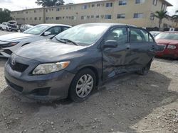 Vehiculos salvage en venta de Copart Opa Locka, FL: 2009 Toyota Corolla Base