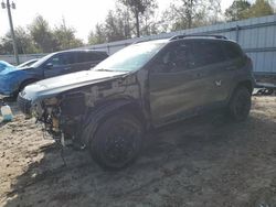 Salvage cars for sale at Midway, FL auction: 2021 Jeep Cherokee Trailhawk