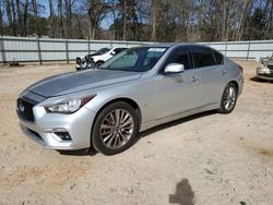 Salvage cars for sale at Austell, GA auction: 2018 Infiniti Q50 Luxe