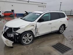 Salvage cars for sale at Farr West, UT auction: 2016 Nissan Pathfinder S