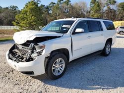 Salvage cars for sale at Houston, TX auction: 2019 Chevrolet Suburban K1500 LT