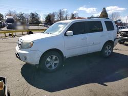 Salvage cars for sale at Denver, CO auction: 2010 Honda Pilot EX