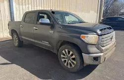 Toyota Vehiculos salvage en venta: 2016 Toyota Tundra Crewmax Limited