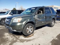 Honda Pilot ex Vehiculos salvage en venta: 2006 Honda Pilot EX