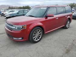 Salvage cars for sale at Las Vegas, NV auction: 2013 Ford Flex Limited