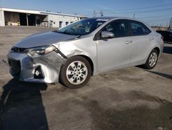 Salvage cars for sale from Copart Sun Valley, CA: 2015 Toyota Corolla L