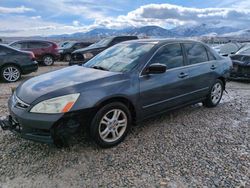 Salvage cars for sale at Magna, UT auction: 2007 Honda Accord SE