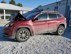 Salvage cars for sale at Prairie Grove, AR auction: 2019 Jeep Cherokee Latitude Plus