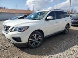 Salvage cars for sale from Copart Columbus, OH: 2018 Nissan Pathfinder S