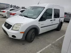 Salvage trucks for sale at Rancho Cucamonga, CA auction: 2012 Azure Dynamics Transit Connect E XLT