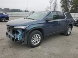 Chevrolet salvage cars for sale: 2022 Chevrolet Traverse LS