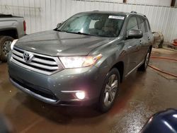 2011 Toyota Highlander Limited en venta en Lansing, MI