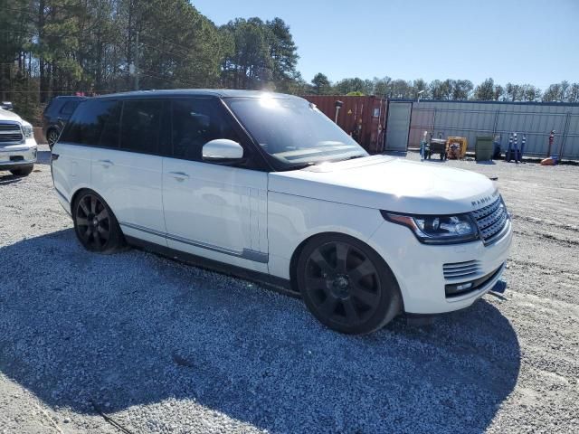 2017 Land Rover Range Rover Supercharged