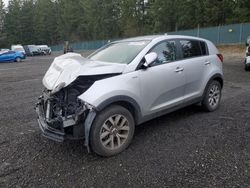 Salvage cars for sale at Graham, WA auction: 2014 KIA Sportage LX