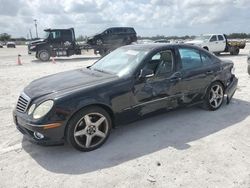 Salvage cars for sale at Arcadia, FL auction: 2009 Mercedes-Benz E 350 4matic